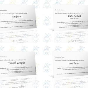 Cartes Cadeaux